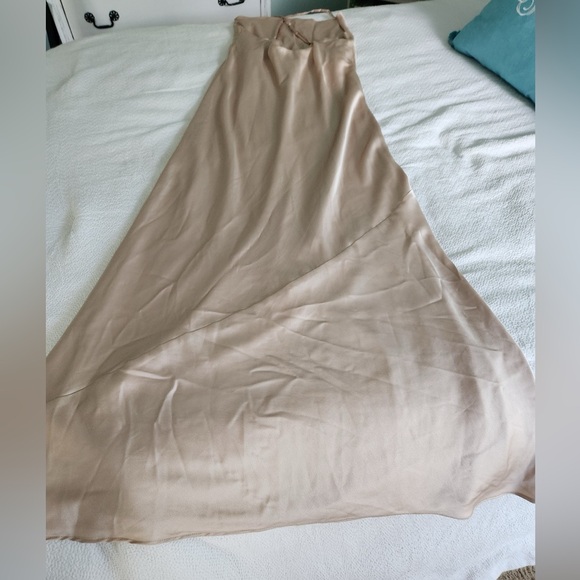 Selling this Show Me Your MuMu bridesmaid dress. Champagne. Price: $60 - Picture 6 of 8